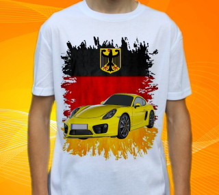 tričko Porsche Cayman GTS XL