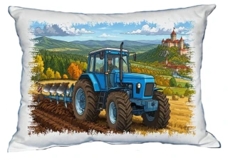 Moon River ZETOR 6911 traktor na poli polštářek 30 x 40 cm
