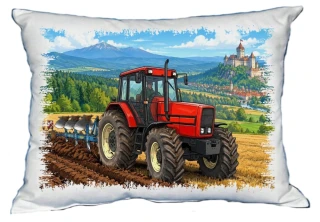 Moon River ZETOR 10540 traktor na poli polštářek 30 x 40 cm