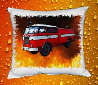 Moon River ŠKODA 706 RTHP II polštář s hasičským autem HASIČI velikost 30x40 cm