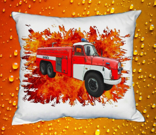 Moon River Polštářek pro hasiče  138  hasičské auto České výroby 30x40 cm