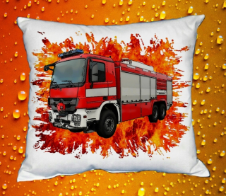 Moon River Mercedes-Benz ACTROS polštář s hasičským autem HASIČI velikost 30x40 cm