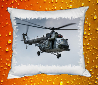 Moon River Czech - Air Force Mil Mi-171 Polštář s letadlem 30x40 cm