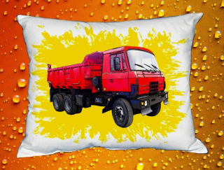 Polštářek  815 II nákladní  auto České výroby žluté 
