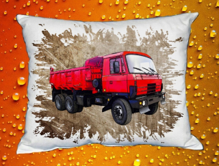 Polštářek  815 III nákladní  auto České výroby hnědý 