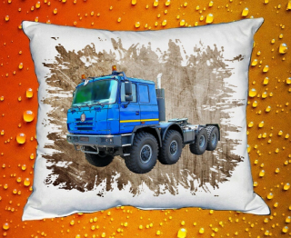 Polštářek  tahač nákladní  auto České výroby hnědý  I 