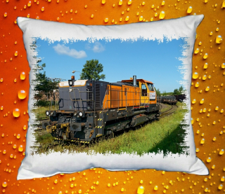 Polštářek s lokomotivou 722 