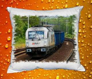 Polštářek s lokomotivou AWT 718
