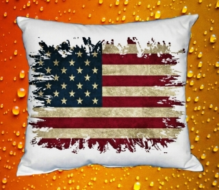 Polštářek s vlajkou USA