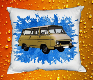 Moon River Škoda 1203 polštářek modrý