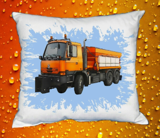 Polštářek  815 sypač  nákladní  auto České výroby modré 