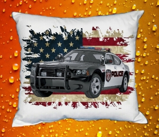 Polštářek POLICIE USA