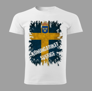 tričko s vlajkou ŠVÉDSKA