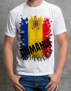tričko s vlajkou RUMUNSKA XXL