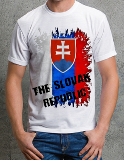 tričko s vlajkou SLOVENSKA XXL