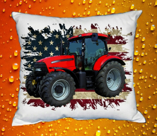 Moon River Case IH Puma 140 polštář s traktorem  30x40 cm