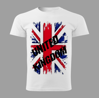 tričko s vlajkou Velká Británie