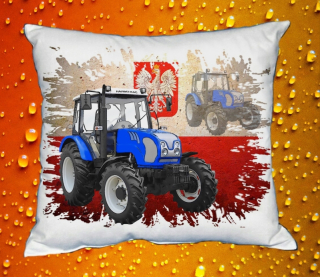 Moon River Farmtrac polštář s traktorem  30x40 cm