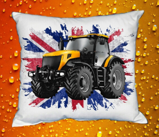 Polštářek s traktorem JCB 7230