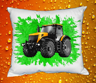 Polštářek s traktorem JCB 7230 II