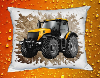 Polštářek s traktorem JCB 7230 IV