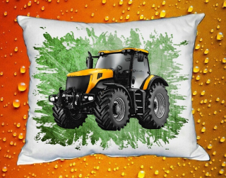 Polštářek s traktorem JCB 7230 V
