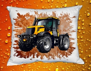Polštářek s traktorem JCB Fastrac 3230 V
