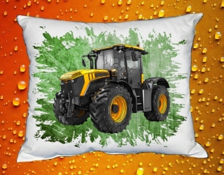 Polštářek s traktorem JCB Fastrac 4220  II