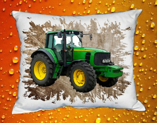 Polštářek s traktorem John Deere 6930 II
