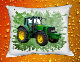Polštářek s traktorem John Deere 6930 III