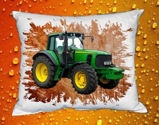 Polštářek s traktorem John Deere 6930 IV