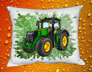 Polštářek s traktorem John Deere 7250R I