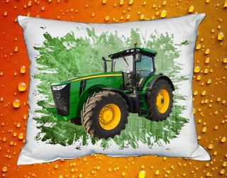 Polštářek s traktorem John Deere 8320R I
