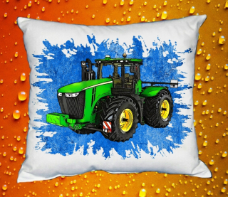 Polštářek s traktorem John Deere 9560R I