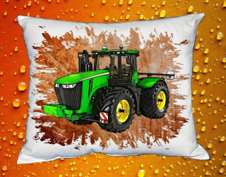 Polštářek s traktorem John Deere 9560R IV