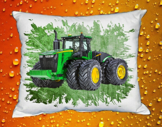 Polštářek s traktorem John Deere 9620R I