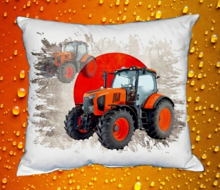 Polštářek s traktorem KUBOTA