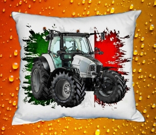 Polštářek s traktorem Lamborghini