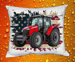 Polštářek s traktorem Massey Ferguson  6713R 