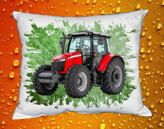 Polštářek s traktorem Massey Ferguson  6713R  III