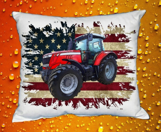 Polštářek s traktorem Massey Ferguson  7718