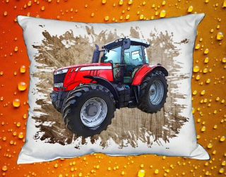 Polštářek s traktorem Massey Ferguson  7718 V