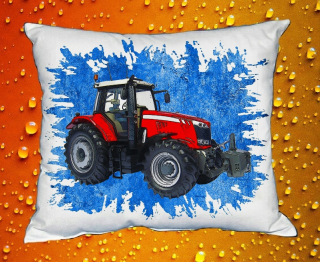 Polštářek s traktorem Massey Ferguson  7726 I