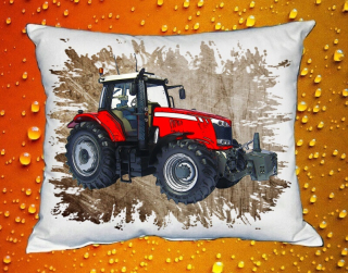Polštářek s traktorem Massey Ferguson  7726 III