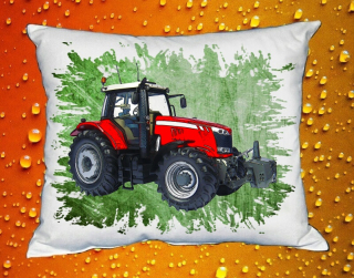 Polštářek s traktorem Massey Ferguson  7726 V