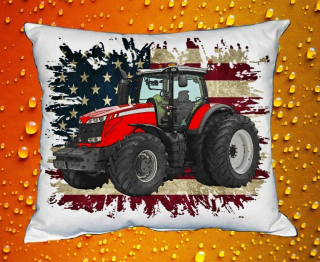 Polštářek s traktorem Massey Ferguson  8670