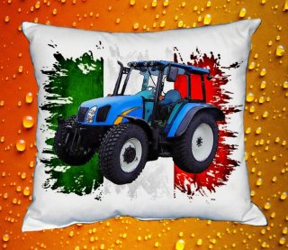Polštářek s traktorem New Holland T5050