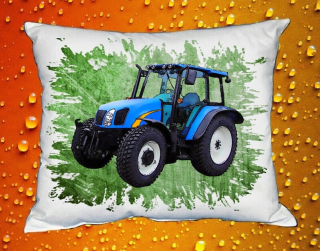 Polštářek s traktorem New Holland T5050  I