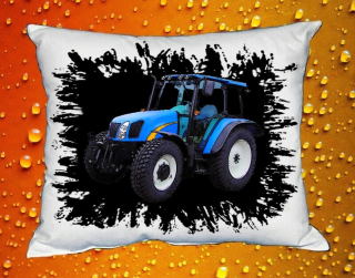 Polštářek s traktorem New Holland T5050  V