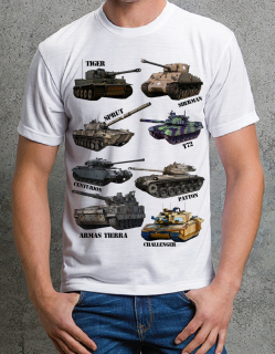 tričko mix tanky